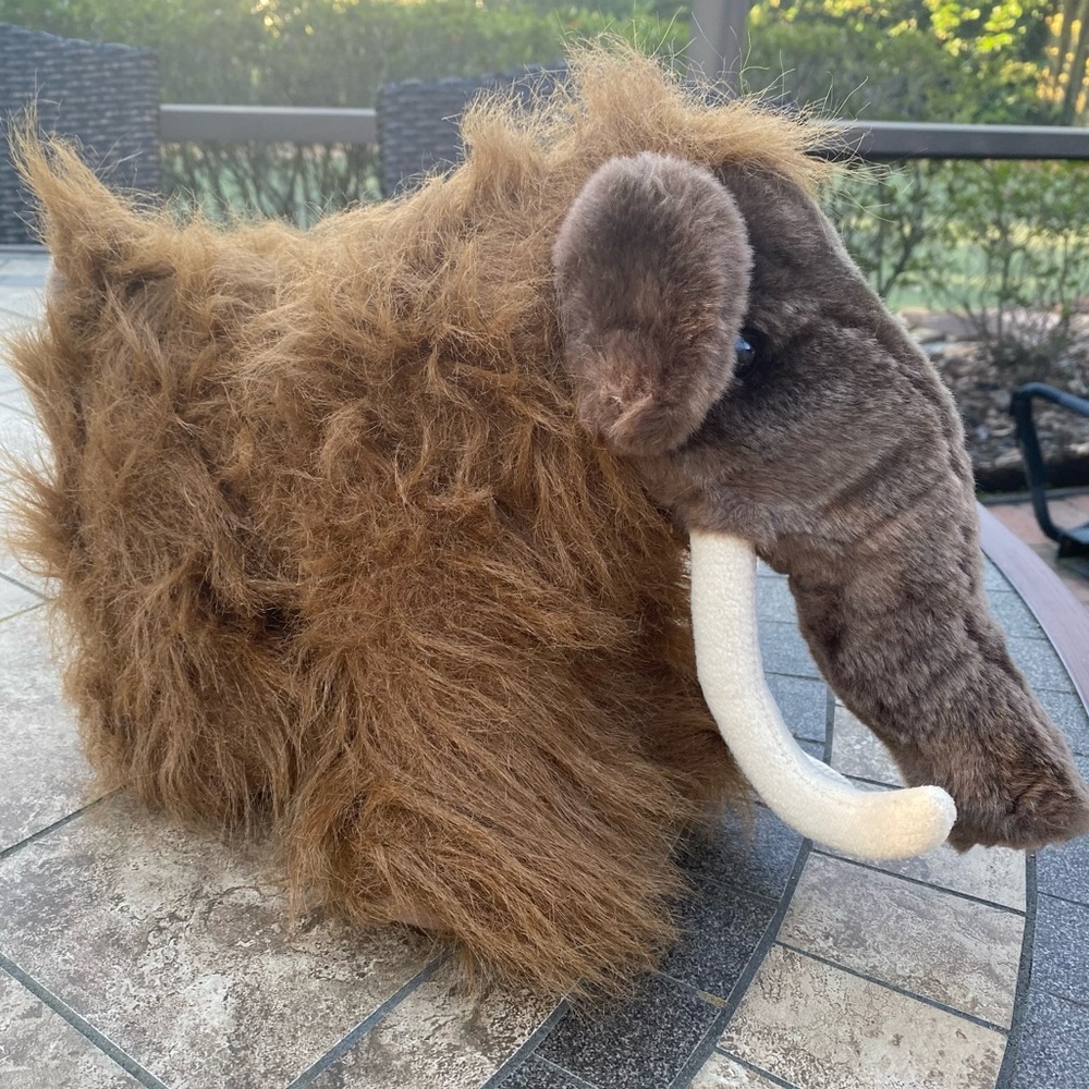 BUILD A BEAR WORKSHOP Wooly‎ Mammoth Stuffed Animal 2014
